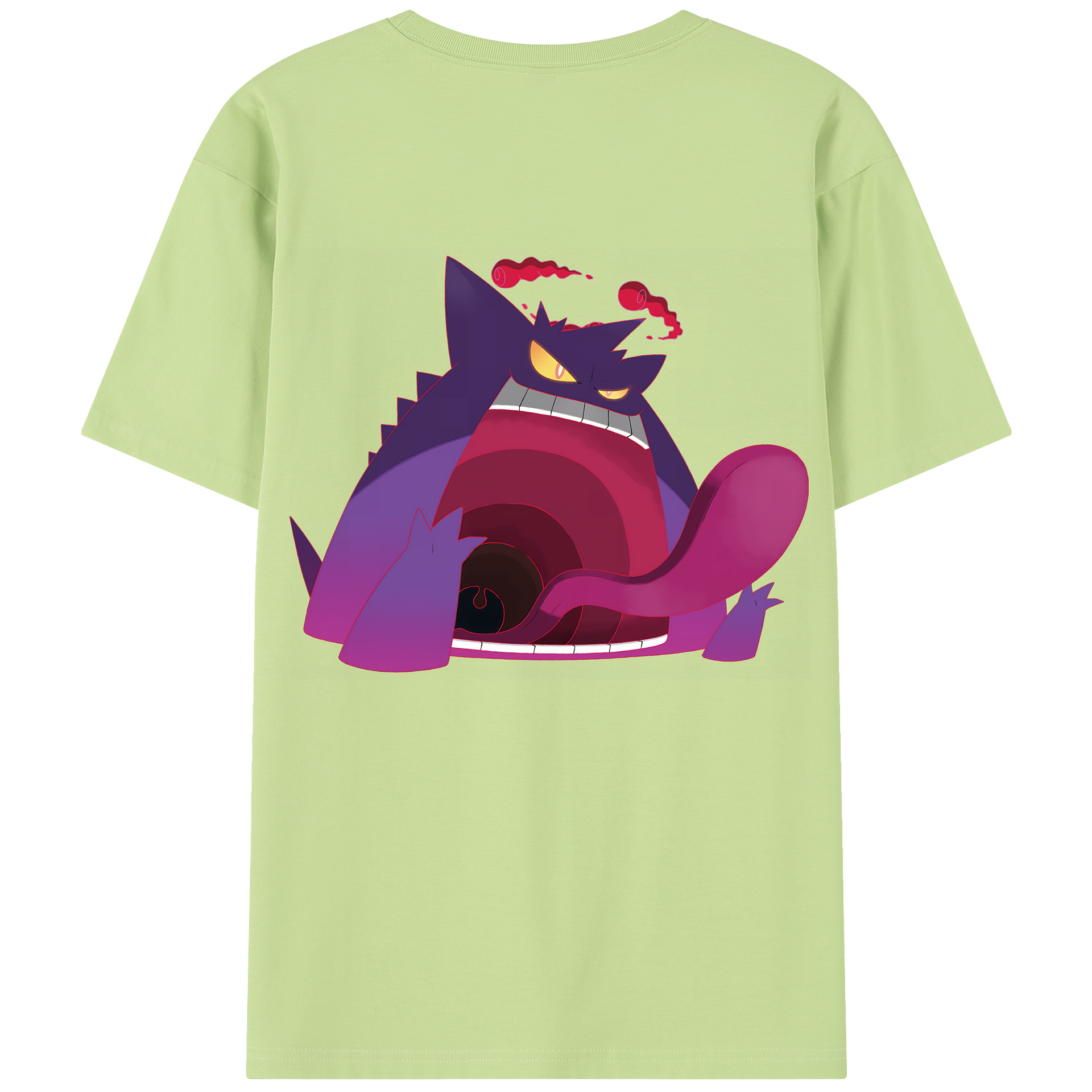 （画像用） ポケットモンスター Pokémon 綿100％半袖Tシャツ（背面プリント）